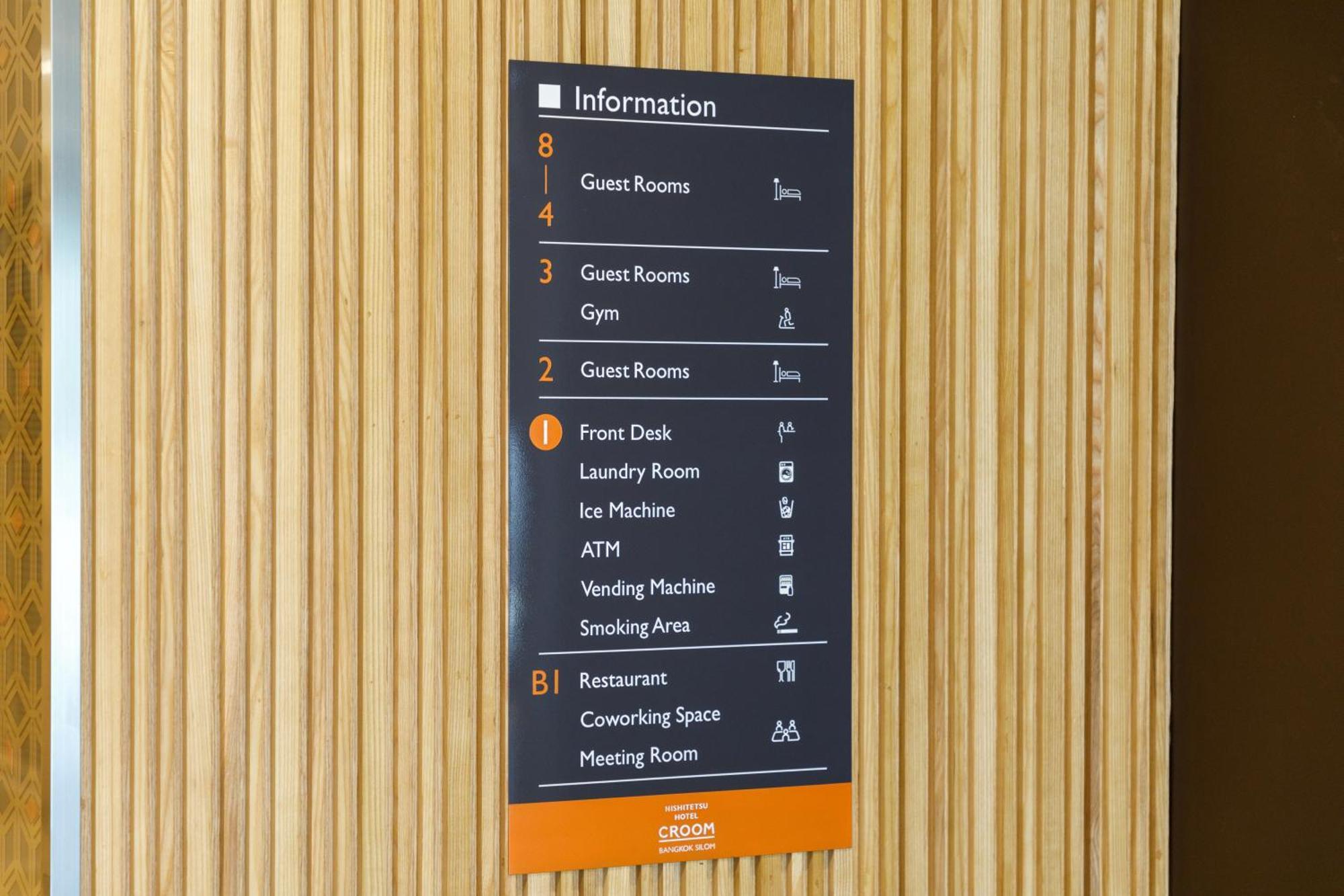 Nishitetsu Hotel Croom Bangkok Silom Exterior foto
